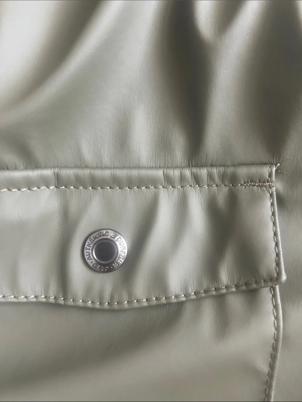 Kids Gap Olive Green Hooded Raincoat